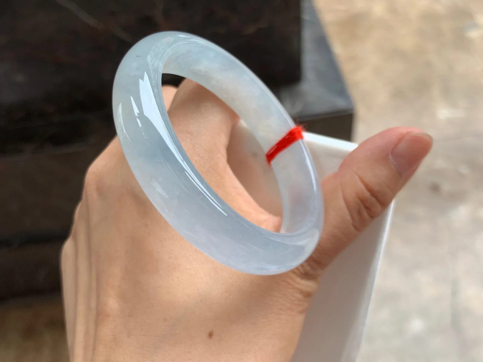 53-12.5-9mm
冰种手镯 冰透起光 干净