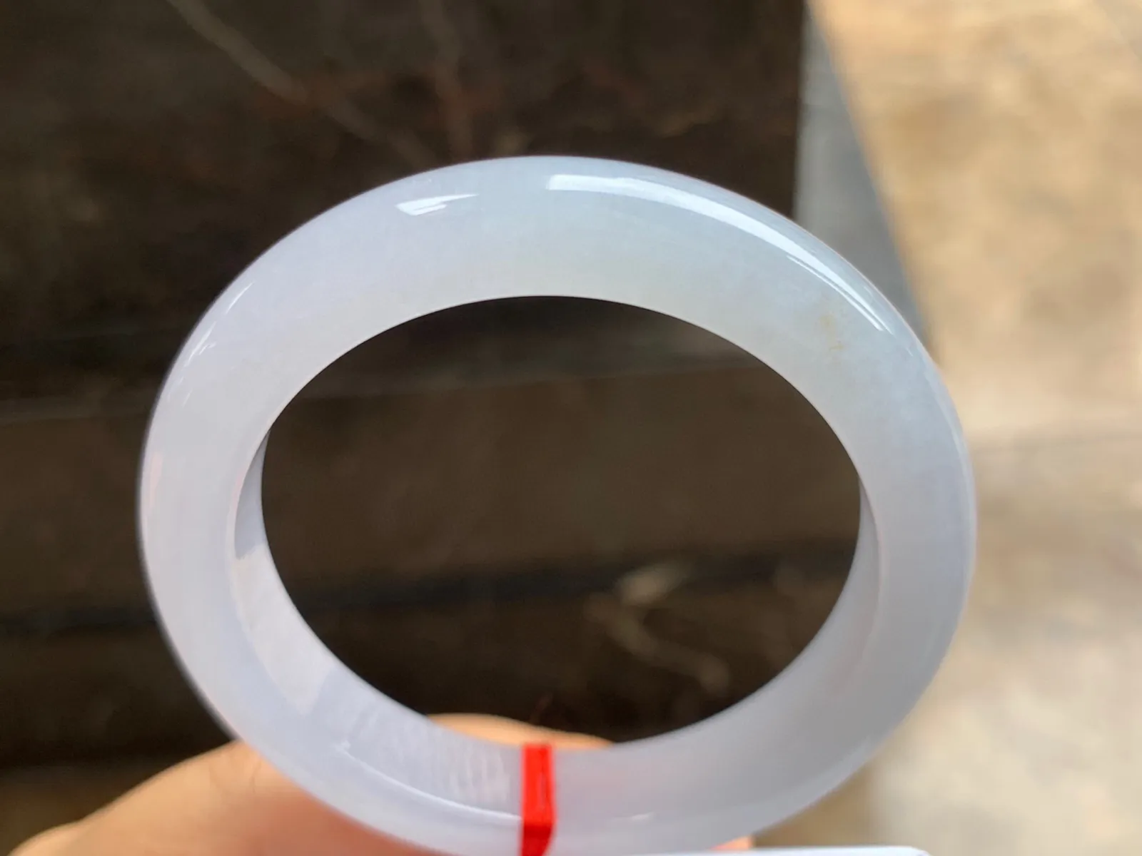 55-11.5-9mm
糯冰种手镯 细腻干净 水润