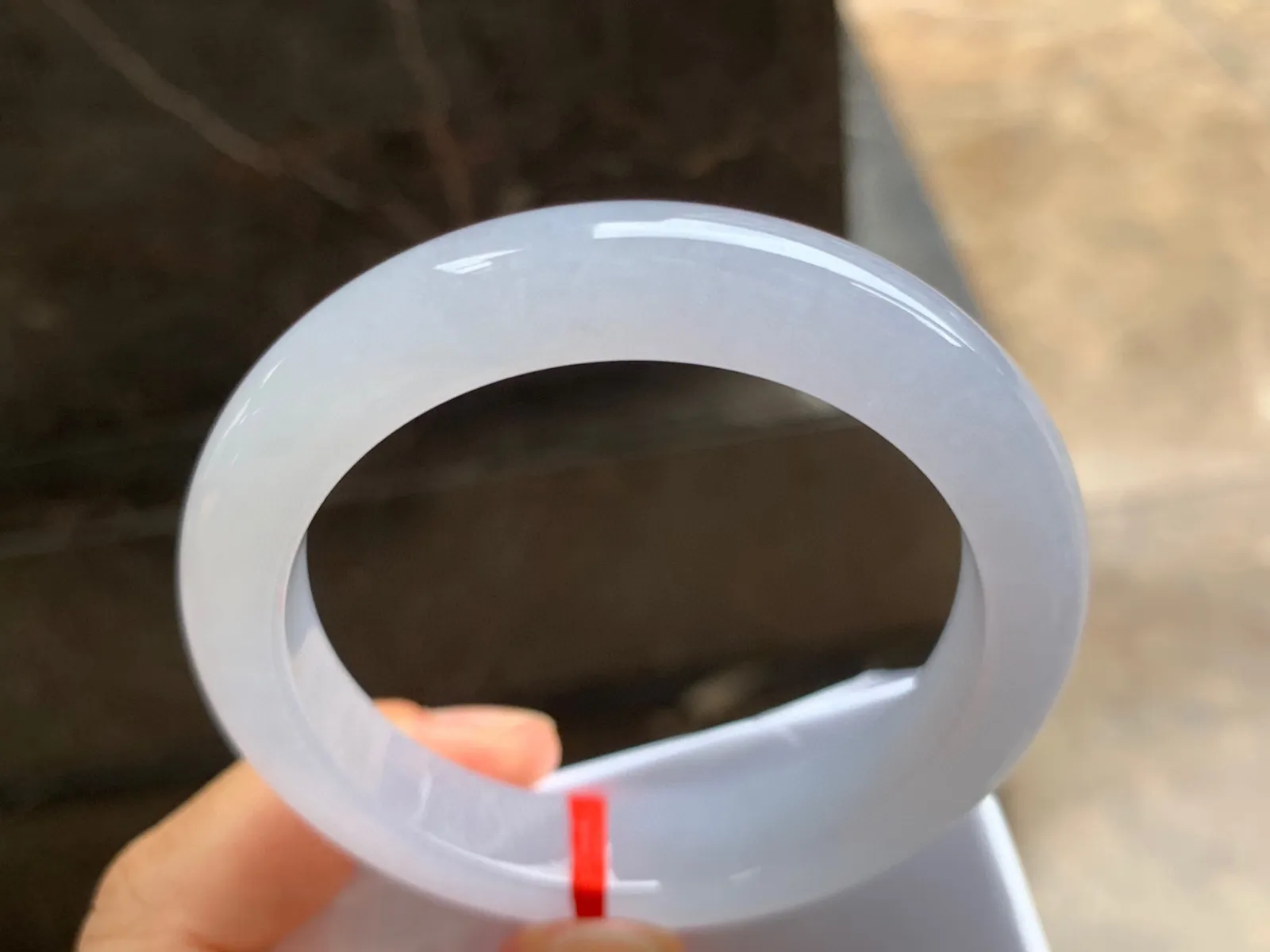 55-11.5-9mm
糯冰种手镯 细腻干净 水润