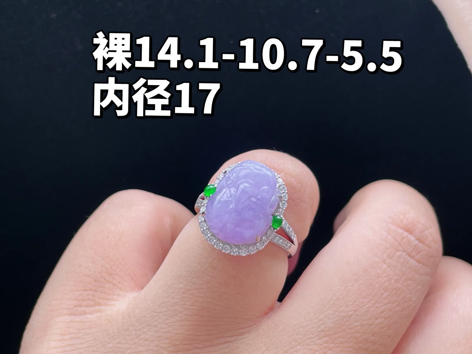 18K 紫罗兰·貔貅戒指

裸14.1-20.7-5.5
内径17
