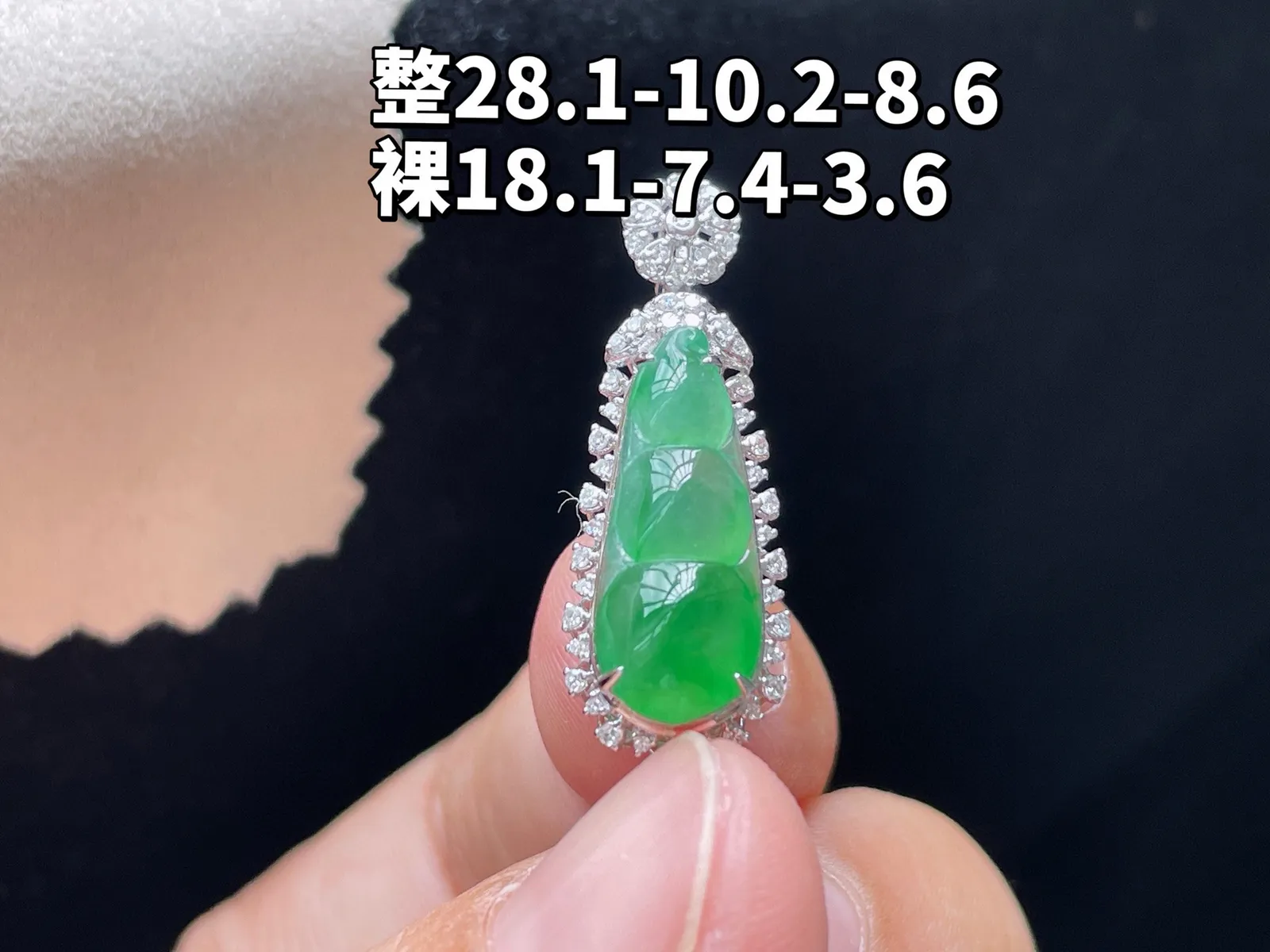 18K 冰种飘绿·福豆

整28.1-10.2-8.6
裸18.1-7.4-3.6