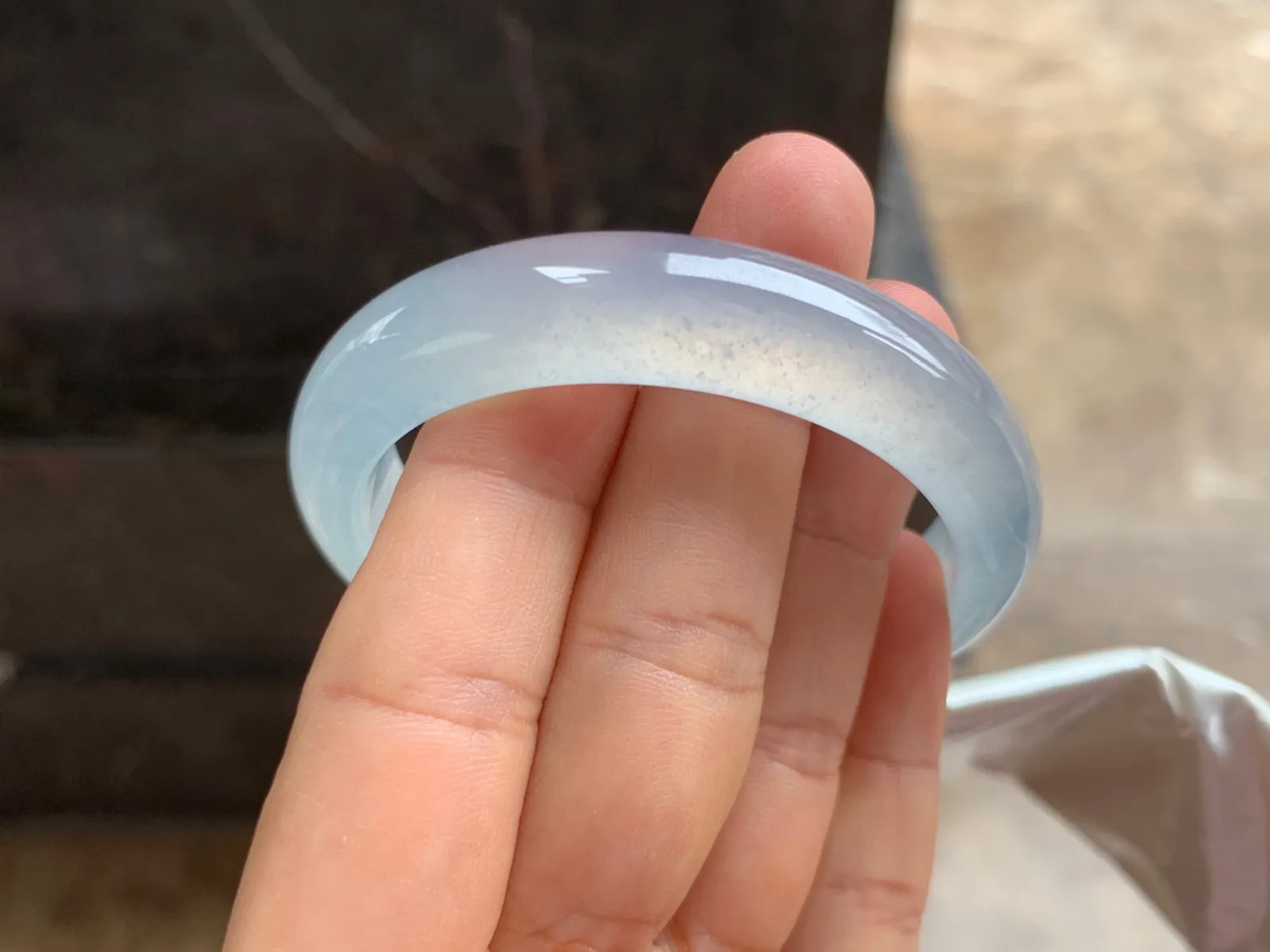 53-12.5-9mm
冰种手镯 冰透起光 干净