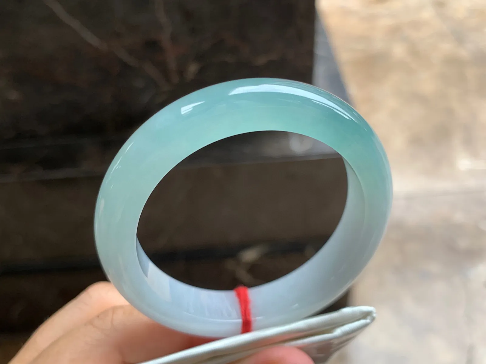 52.5-12-8.5mm
晴水手镯 半山半水