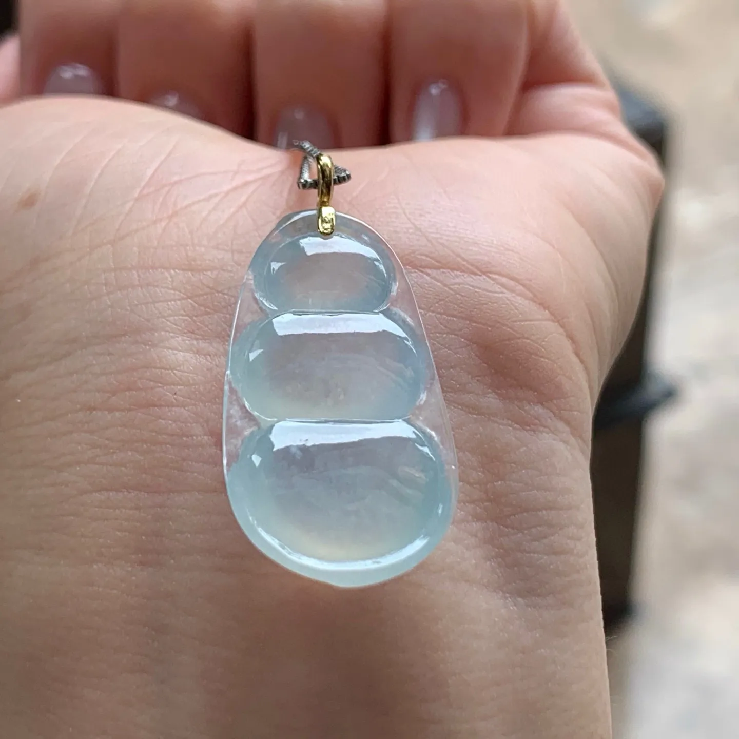 冰种福豆
清爽 金扣