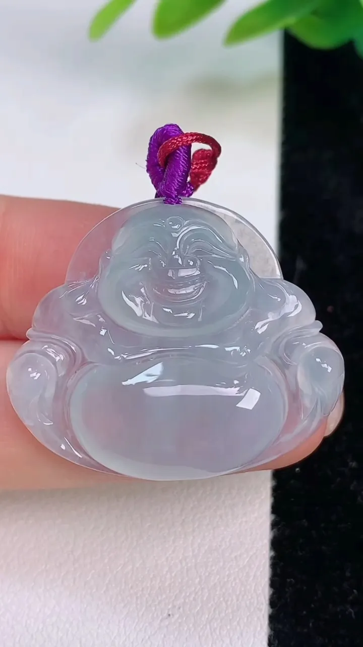 天然A货翡翠佛公吊坠，尺寸28.2-33-6，重量:7.80g
7月17日