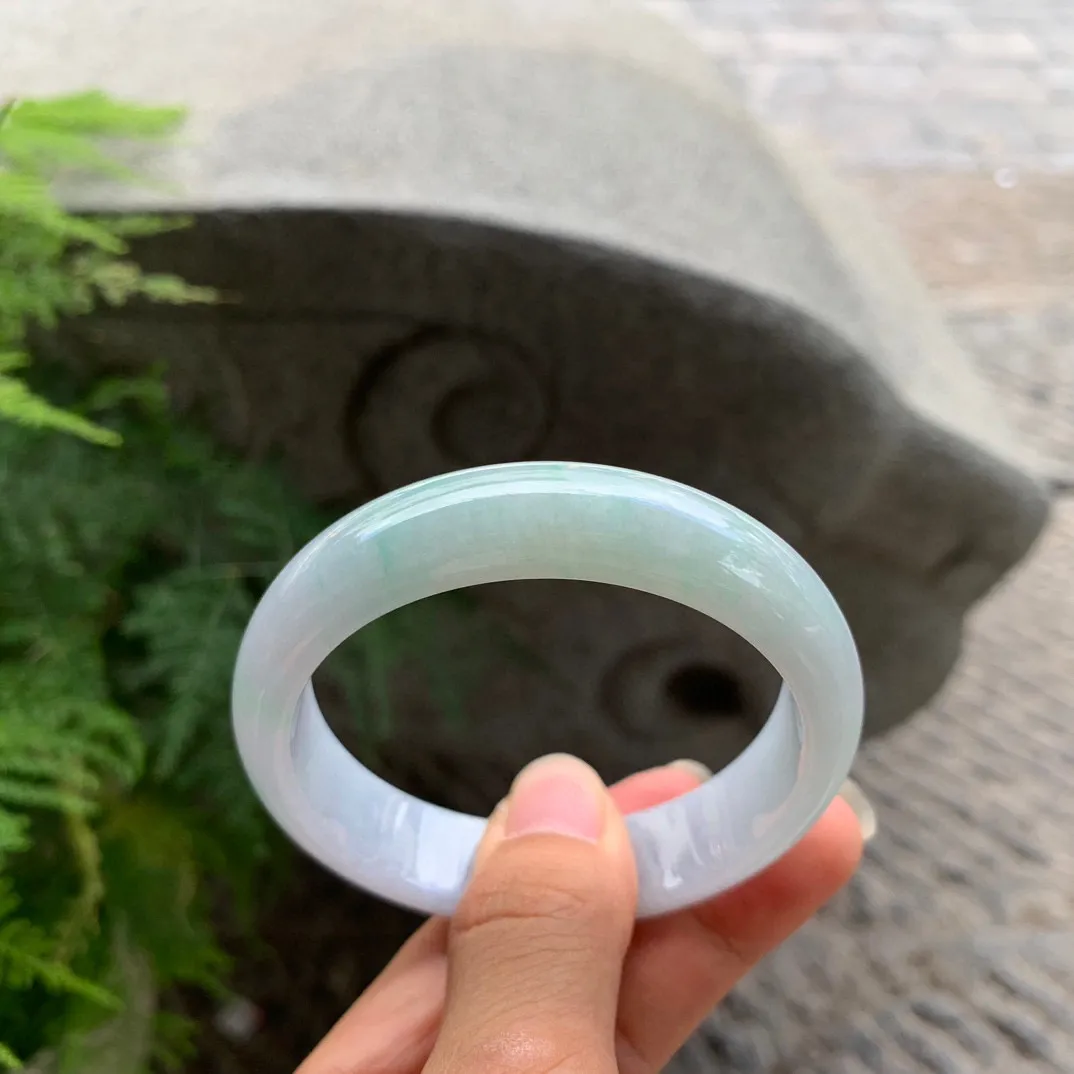 圈口54.2-13.3-7.3 【春彩正圈手镯】正圈54 55可戴
