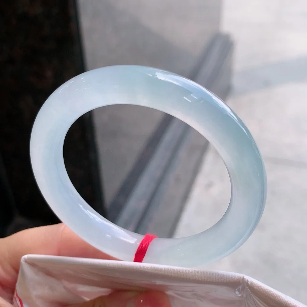 圆条冰玻白月光 一丝棉线 尺寸:54.7/10.2/9.7 荧光闪闪️️