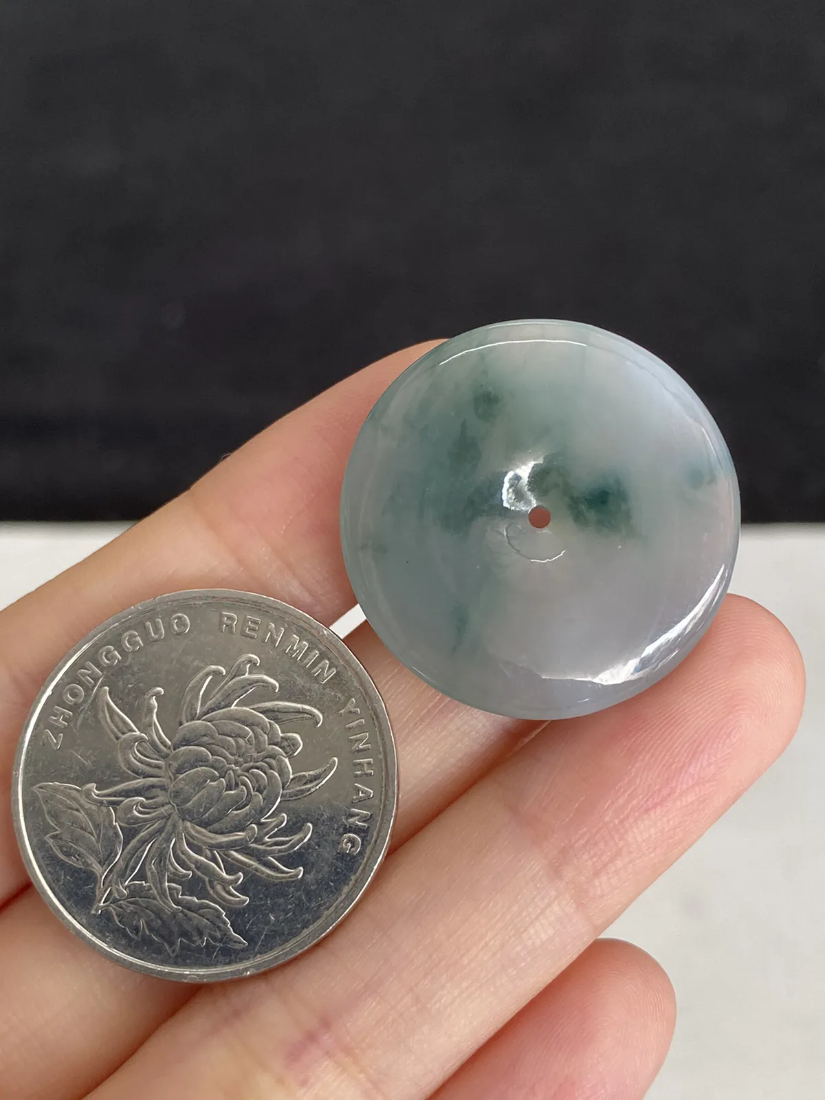 翡翠平安扣