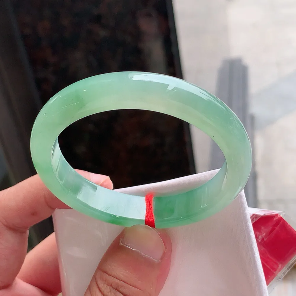贵妃高冰绿花 微纹 尺寸:55.4/11.9/7.1种色俱佳️️