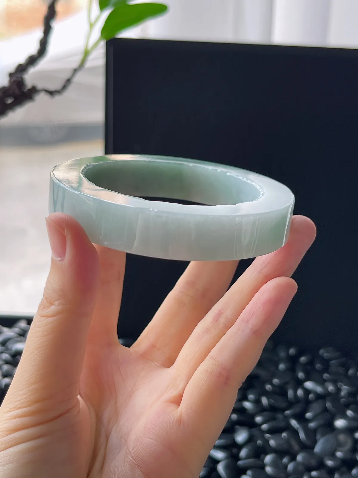 翡翠镯饼，⭕️正圈最大做58，圆条最大做54，最小做53.8
