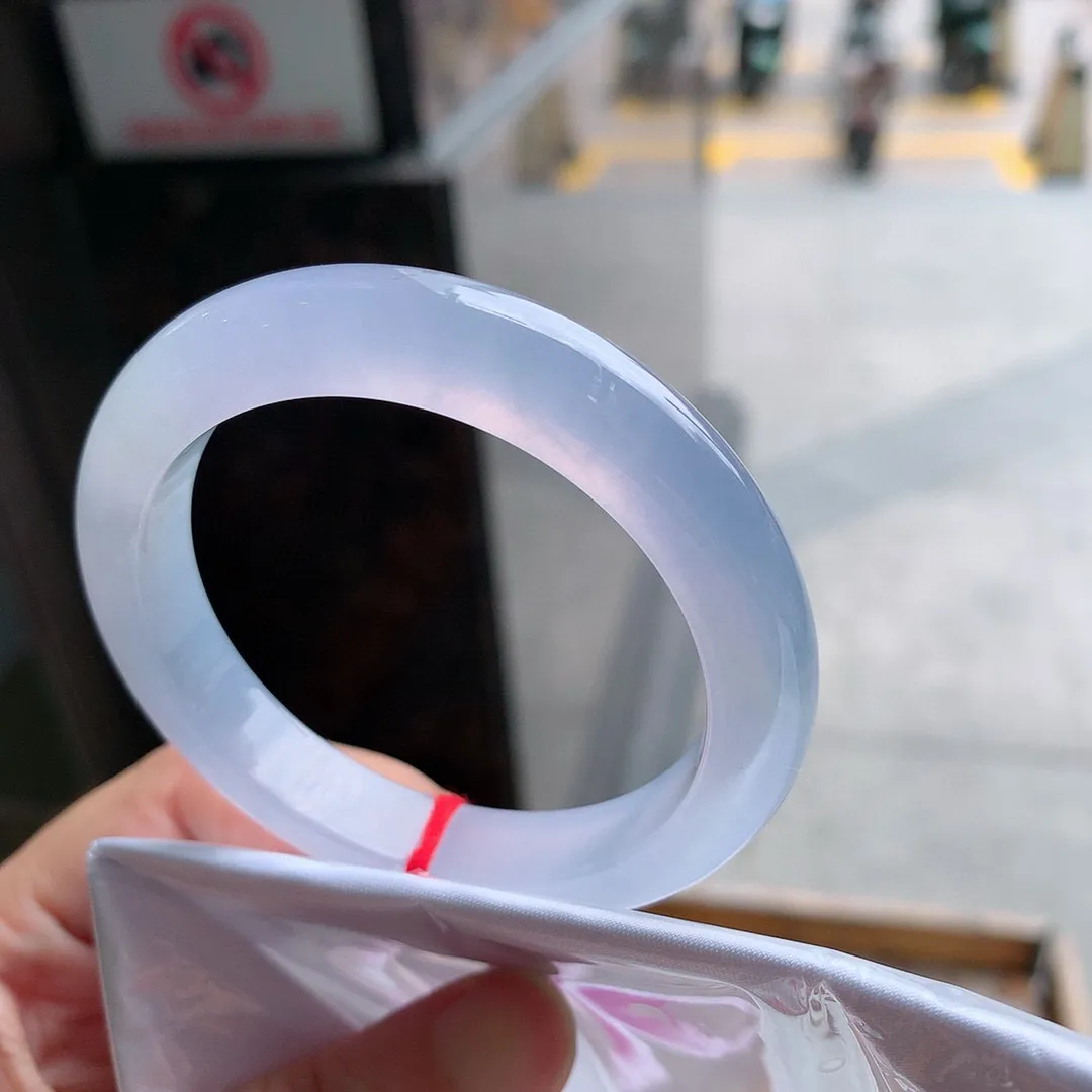 正圈冰玻紫罗兰 微石纹不明显 尺寸:51.1/9.8/7.9 种色俱佳