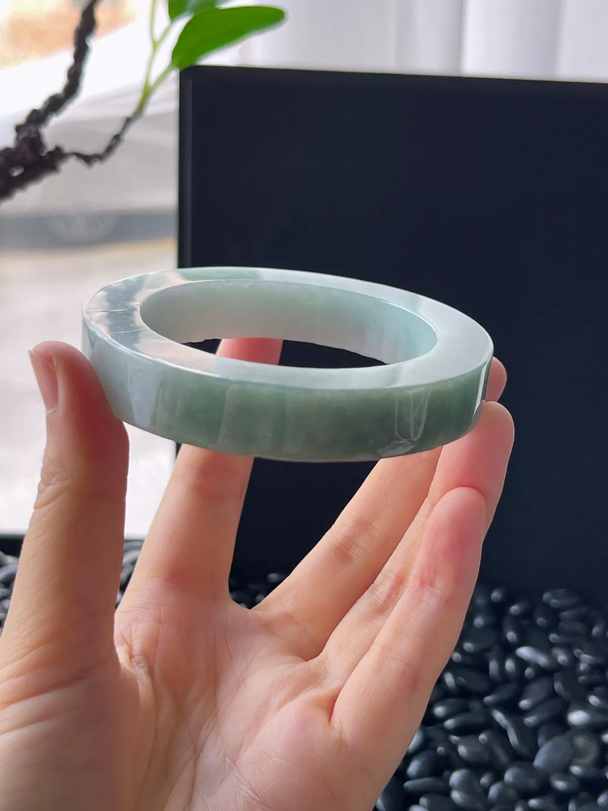 翡翠镯饼，⭕️正圈最大做58，圆条最大做54，最小做53.8