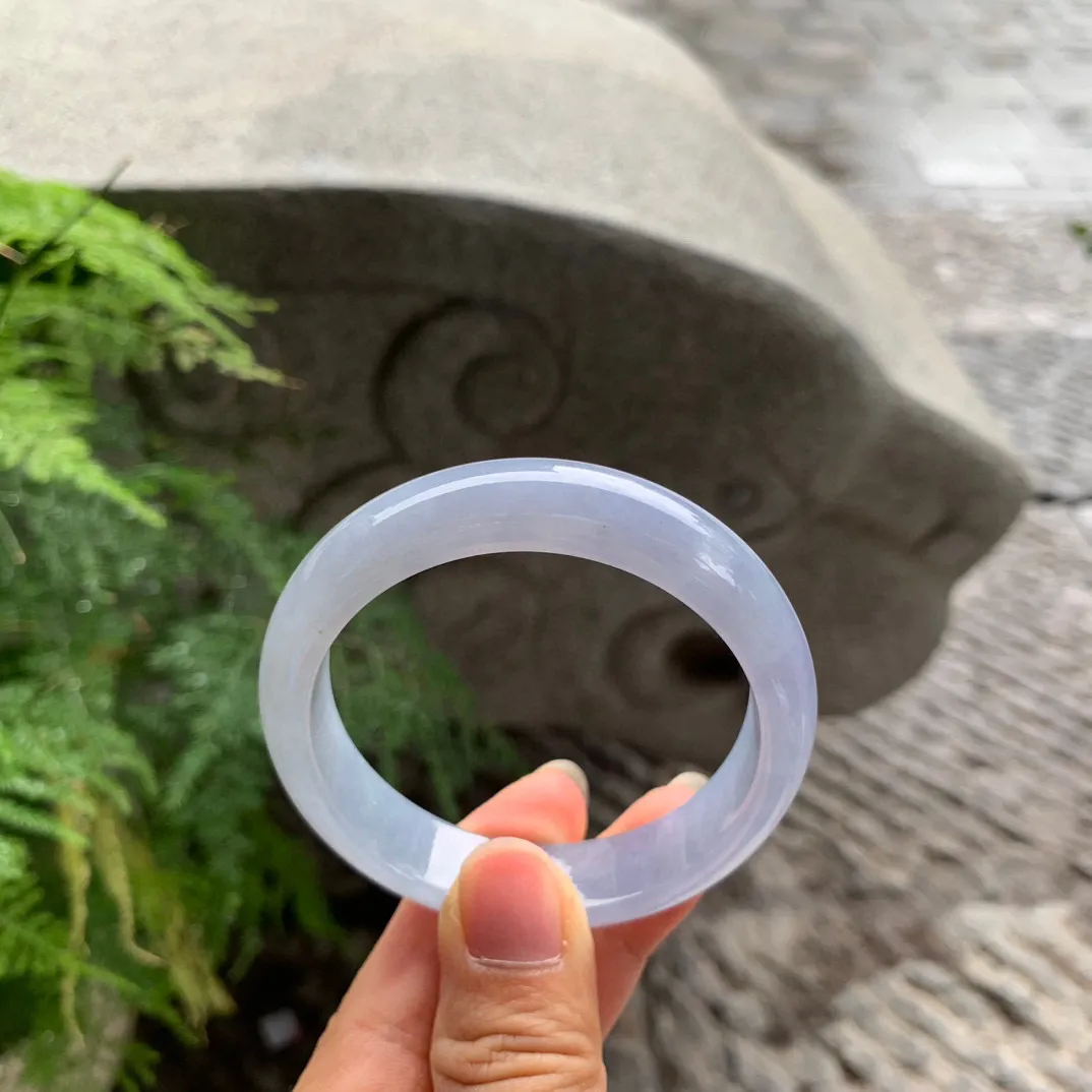 圈口55.2-50.2-12.2-6.9 【茄紫贵妃手镯】贵妃55 56可戴