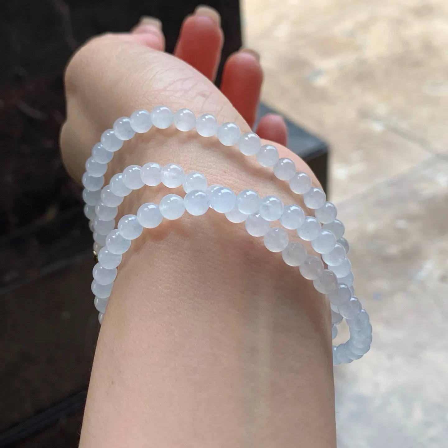 冰种珠链
干净清爽