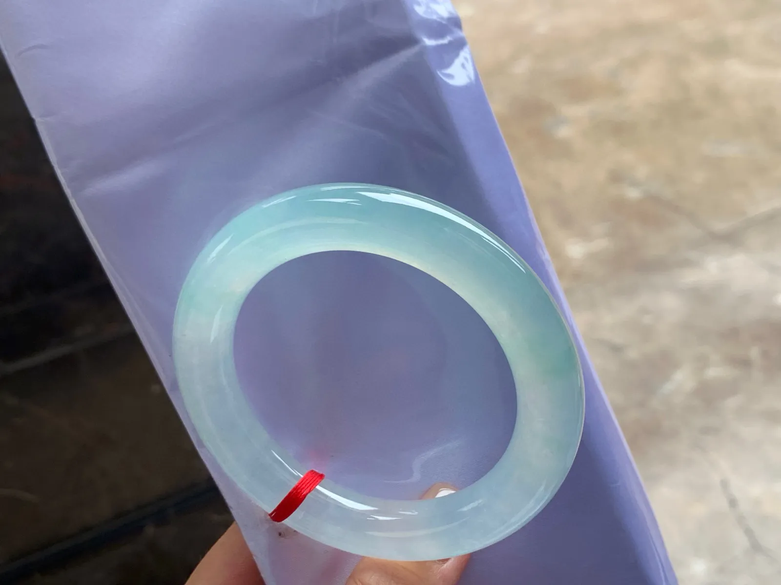 冰种福镯
种老57.5/11.7mm