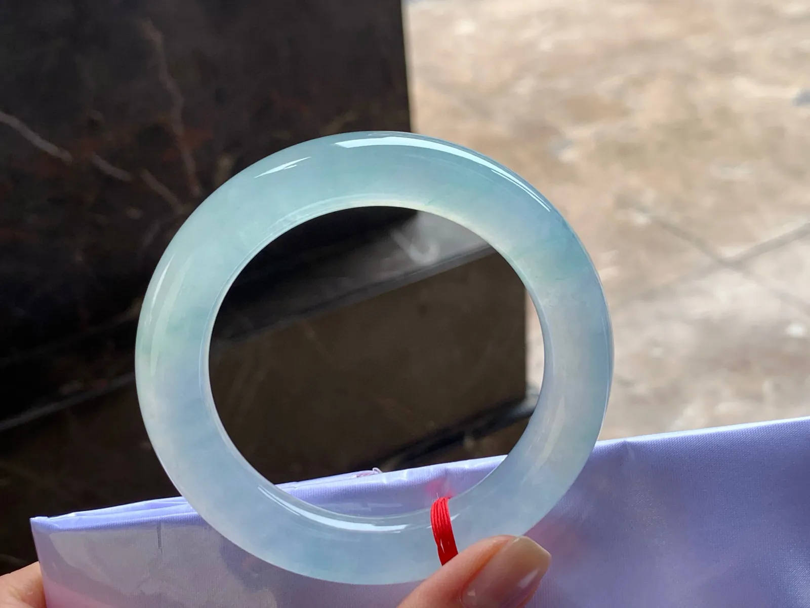 冰种福镯
种老57.5/11.7mm
