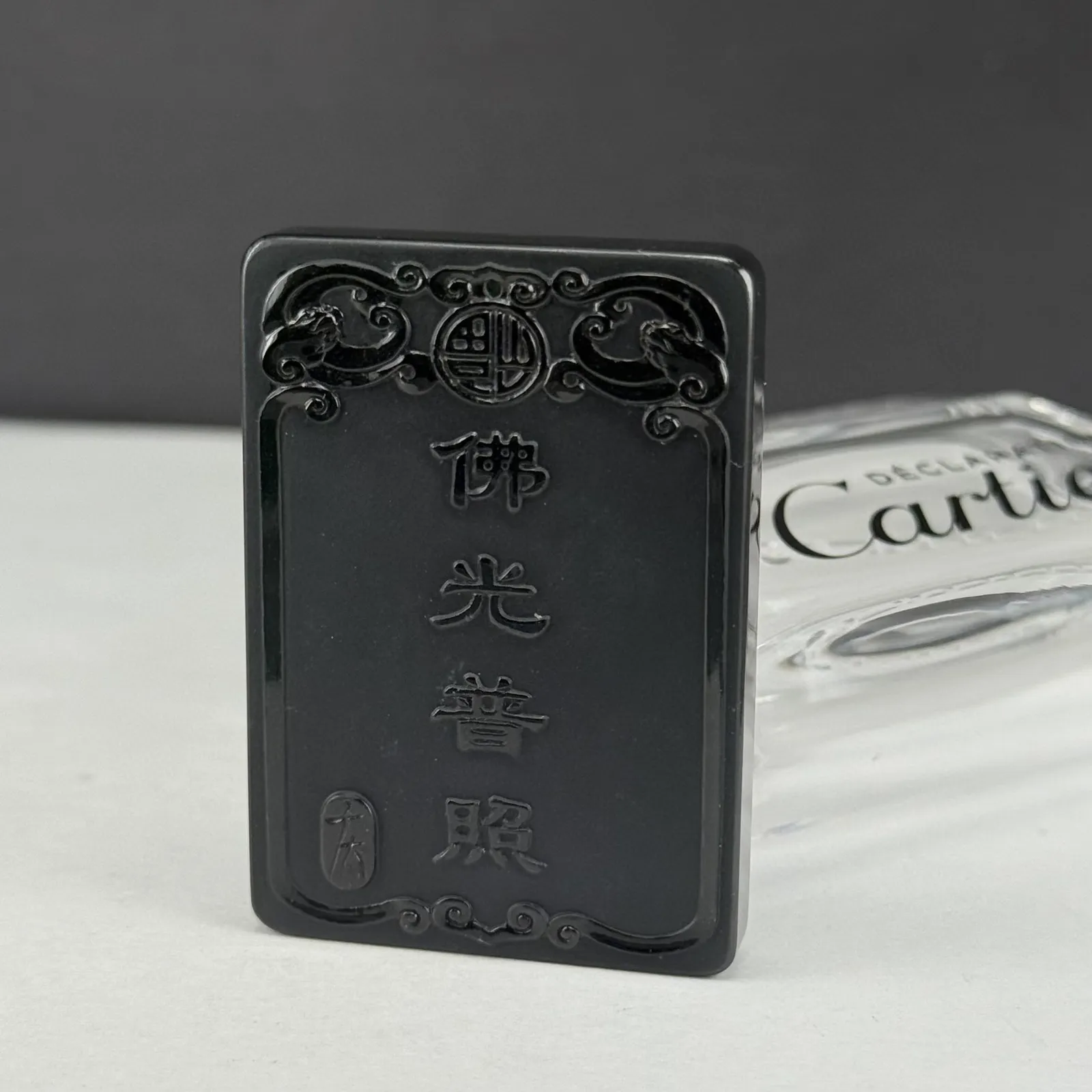 精品墨翠观音 种好色正 打灯通透 油性十足