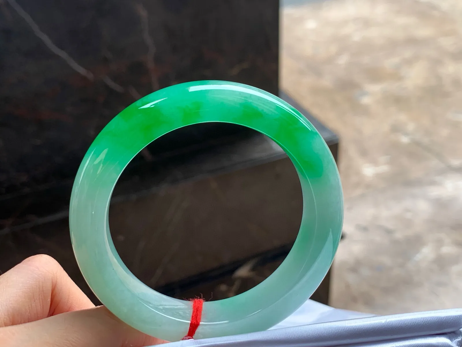 阳绿手镯
水润58.2/14.6/10.8mm
