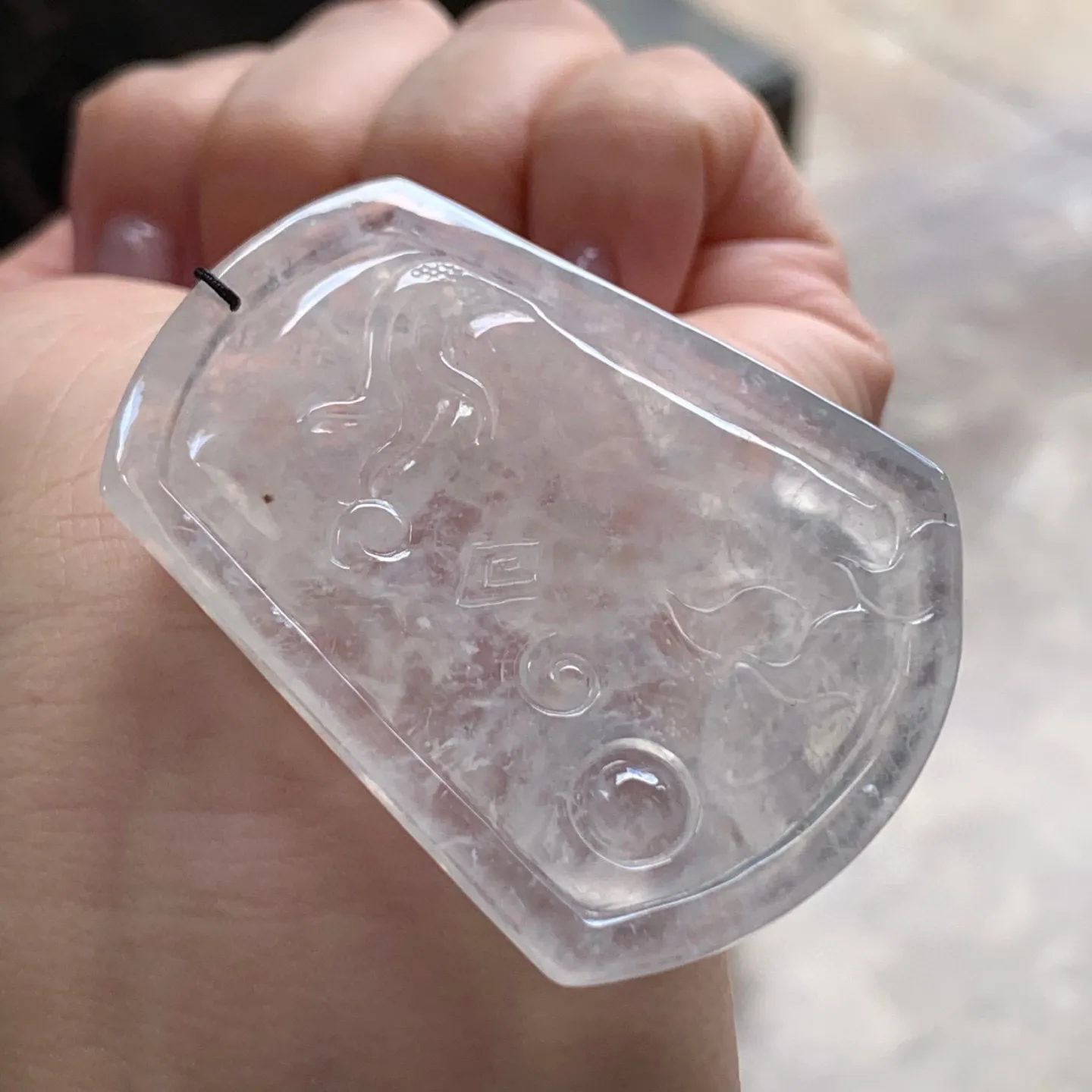 冰种龙牌
种好水足