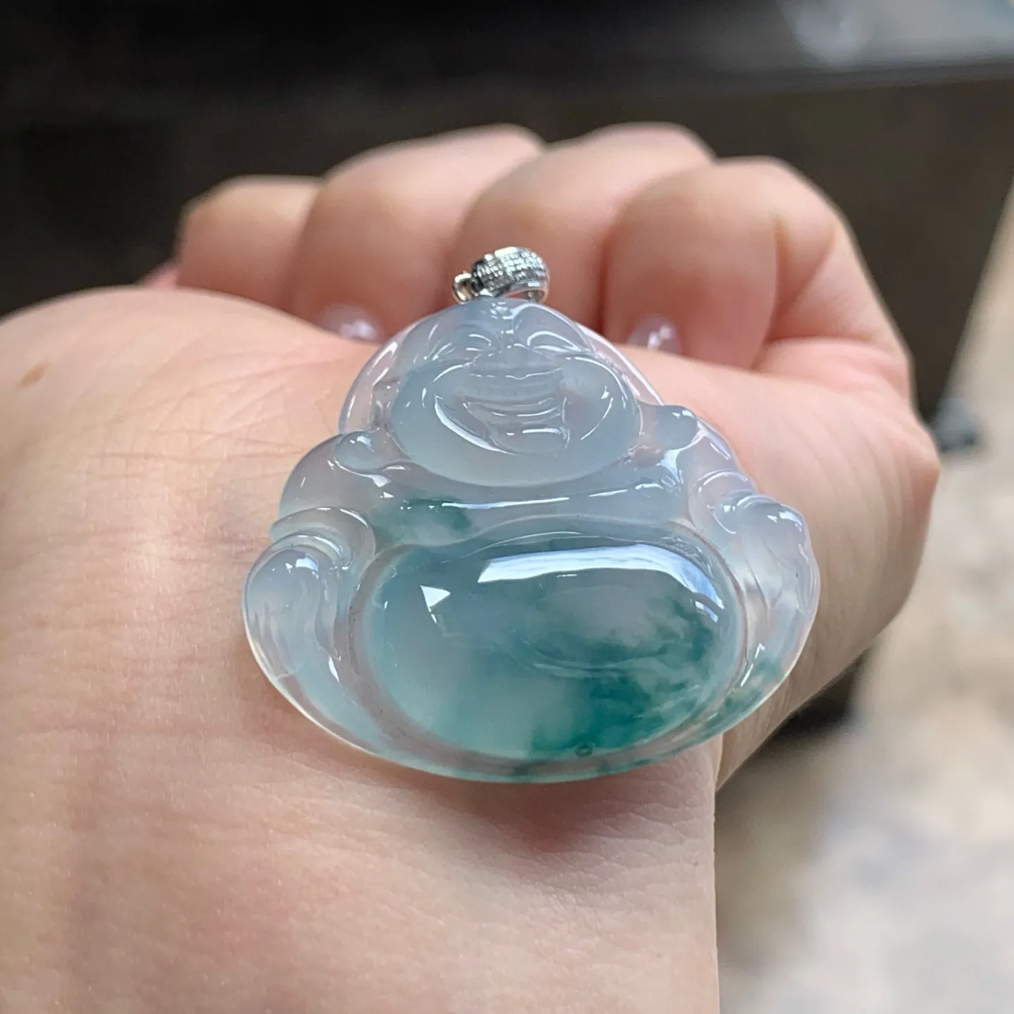 冰飘花坐佛
清爽 金扣