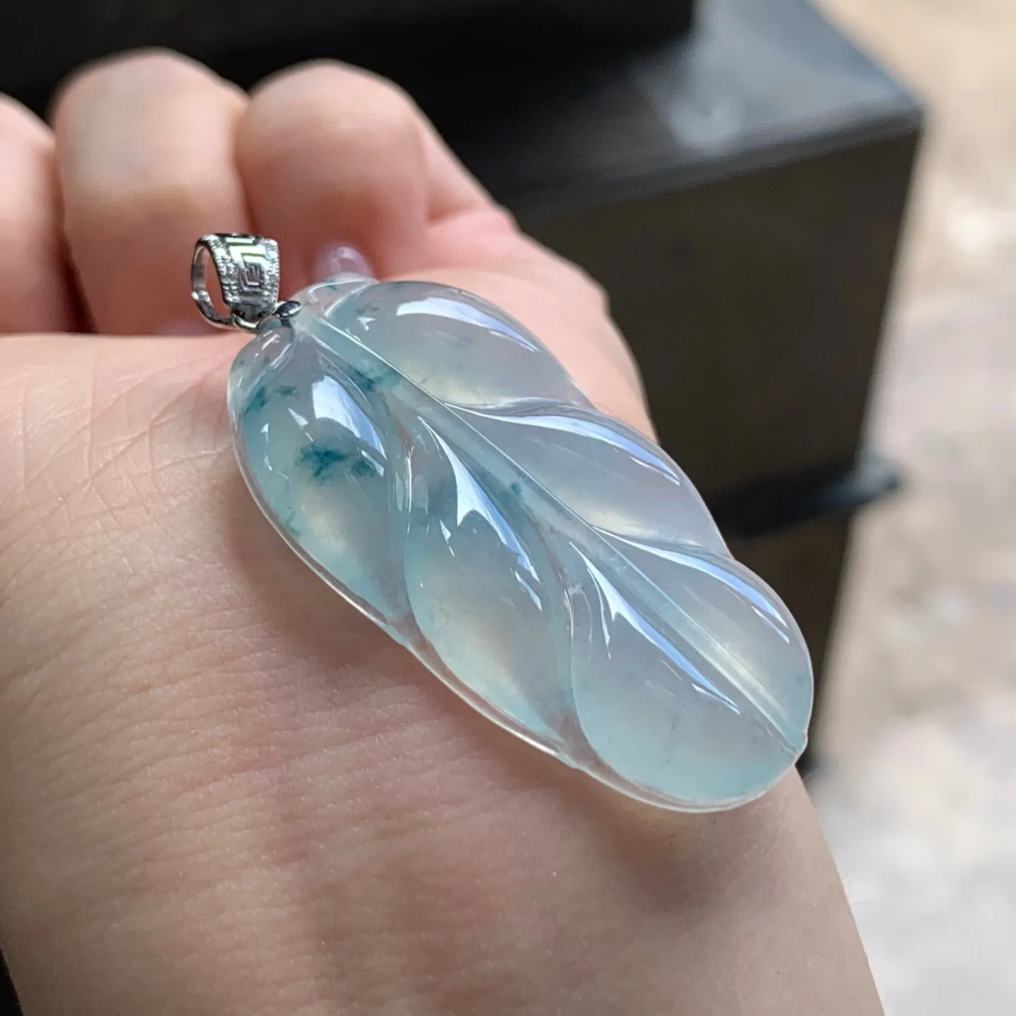 冰飘花玉叶
清爽 金扣