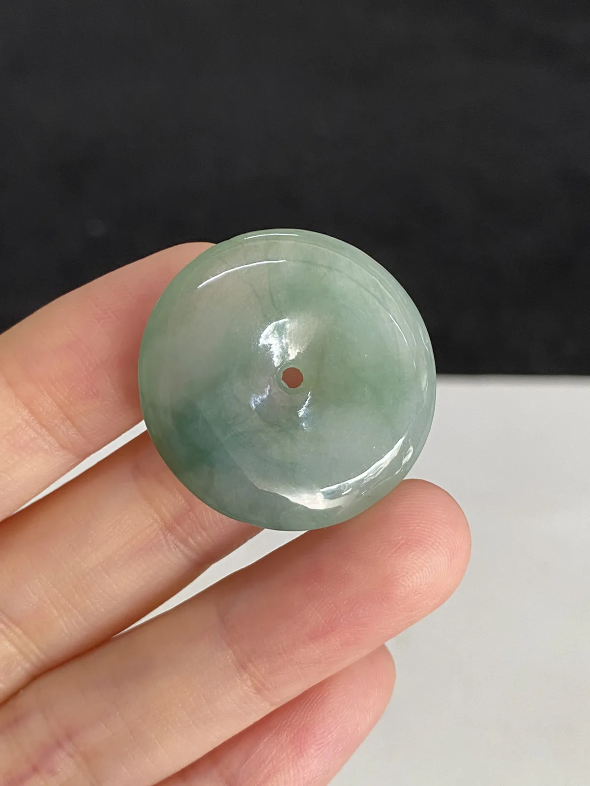 翡翠平安扣