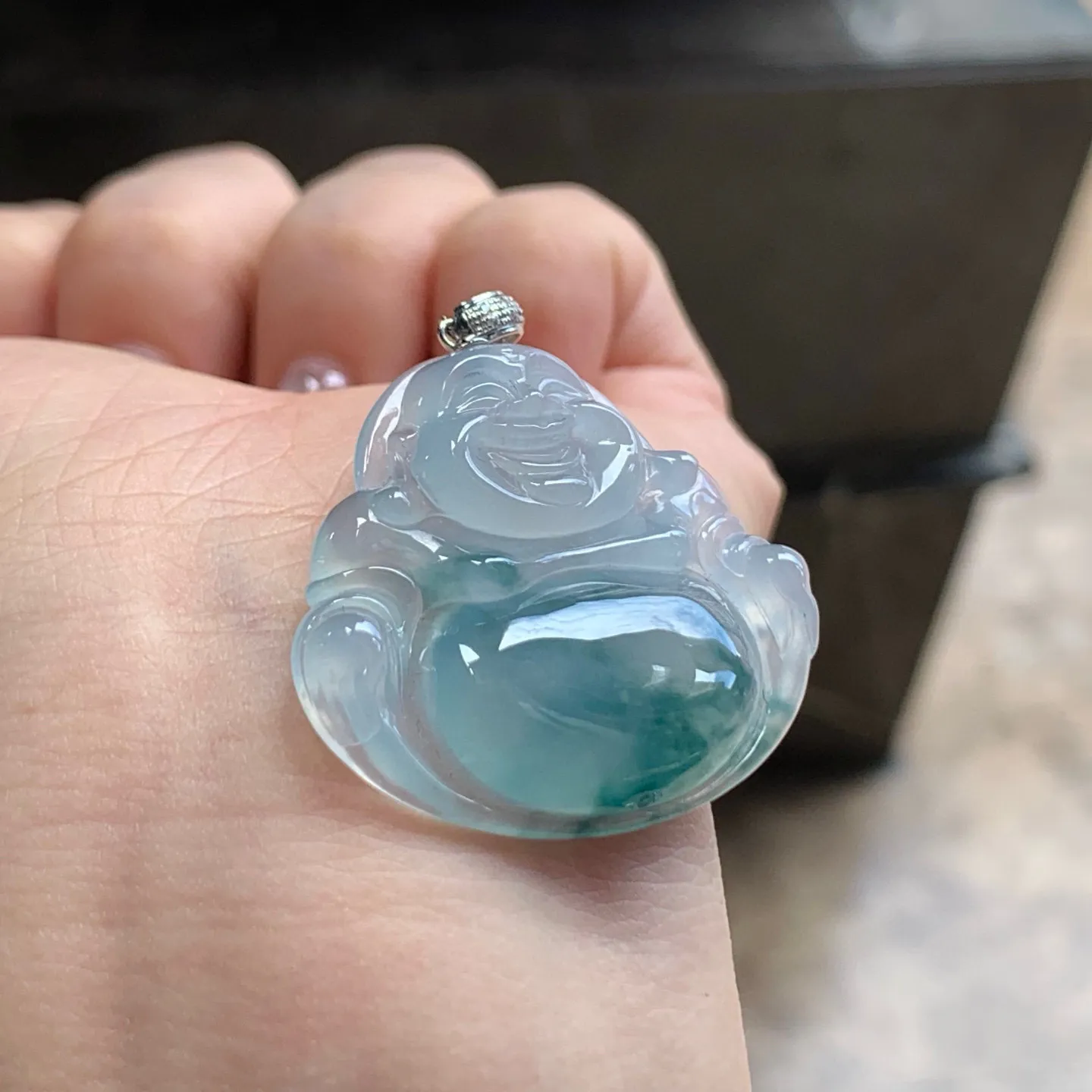 冰飘花坐佛
清爽 金扣
