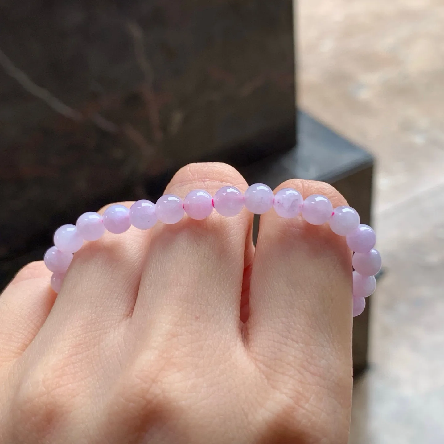 粉春手串
小清新～