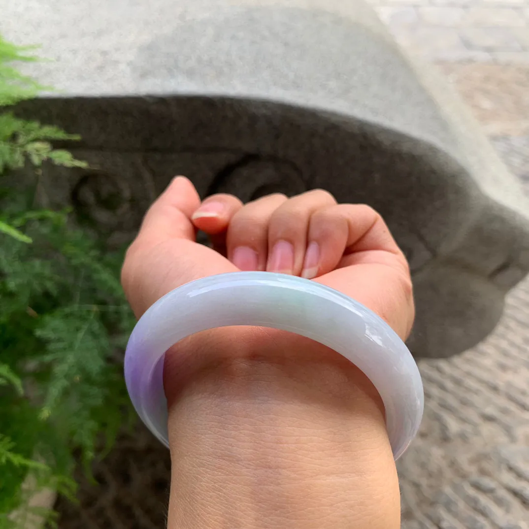 圈口 56-12.6-8.4【茄紫正圈手镯】正圈56 57可戴