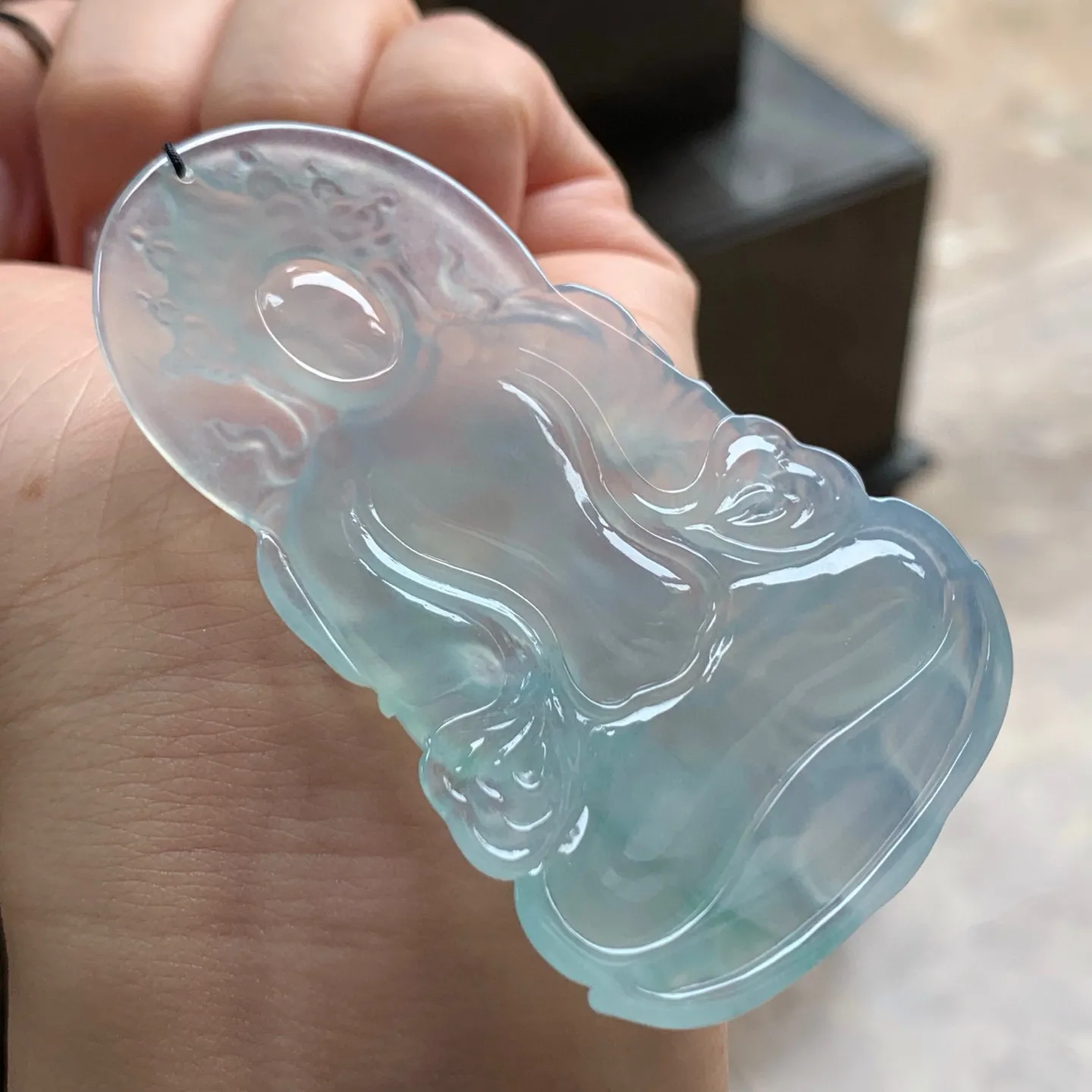 冰种度母
佩戴大气～