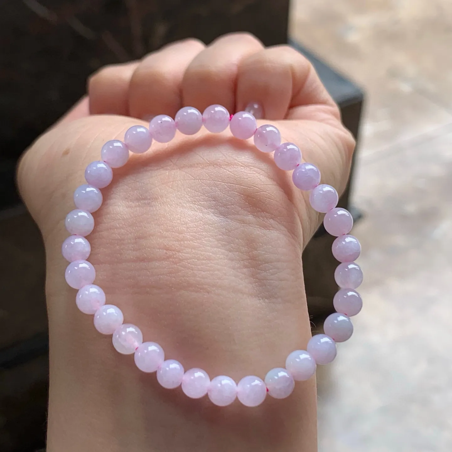粉春手串
小清新～