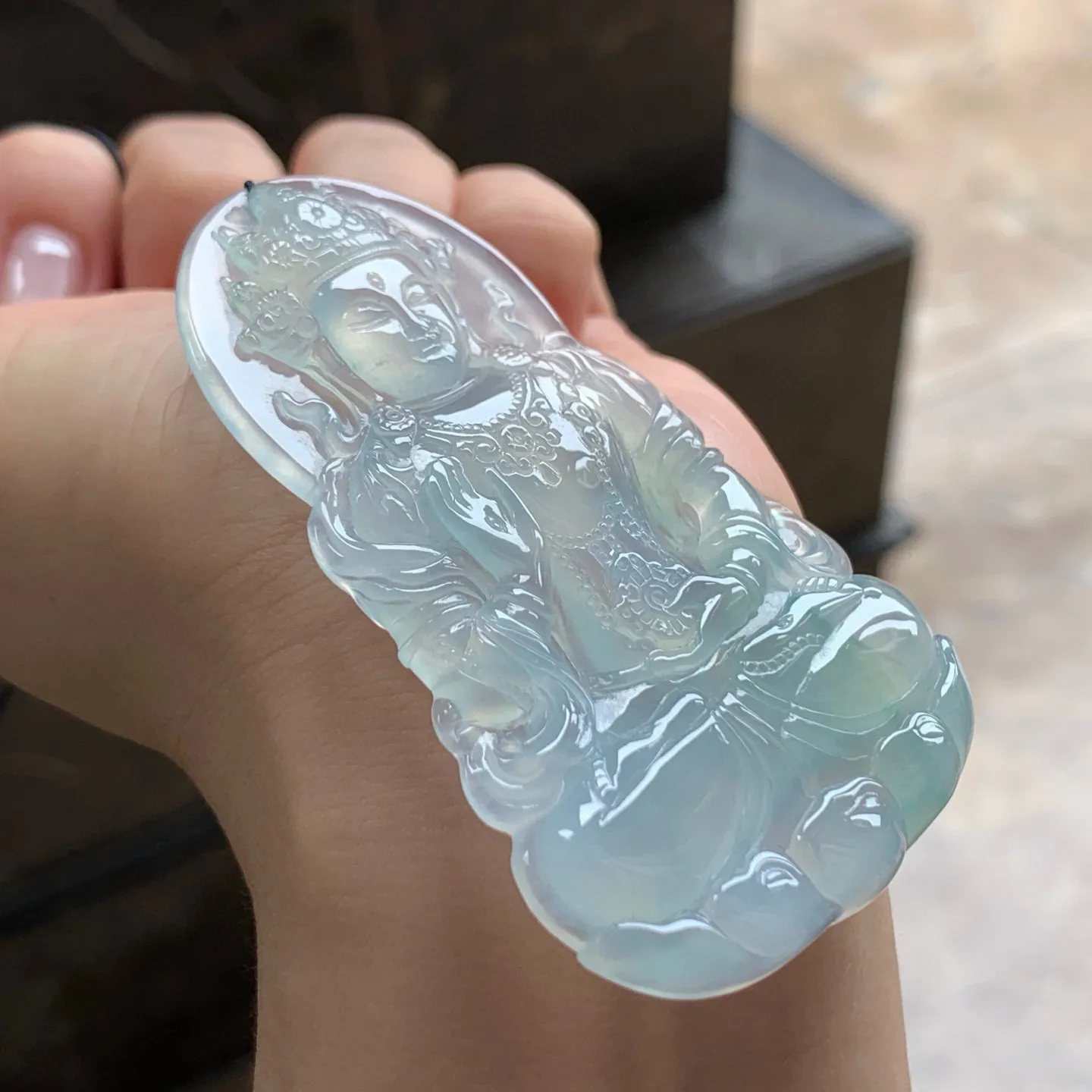 冰种度母
佩戴大气～