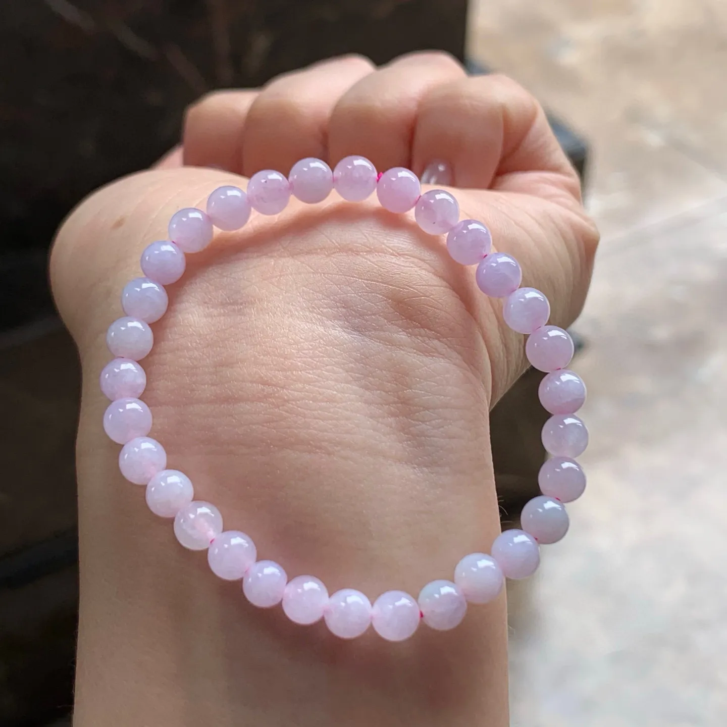 粉春手串
小清新～