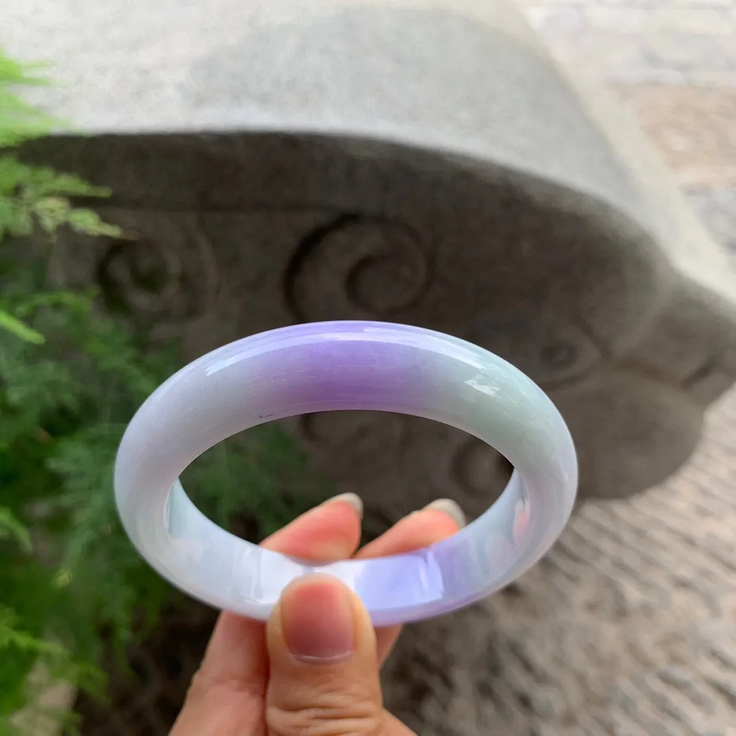 圈口 56-12.6-8.4【茄紫正圈手镯】正圈56 57可戴