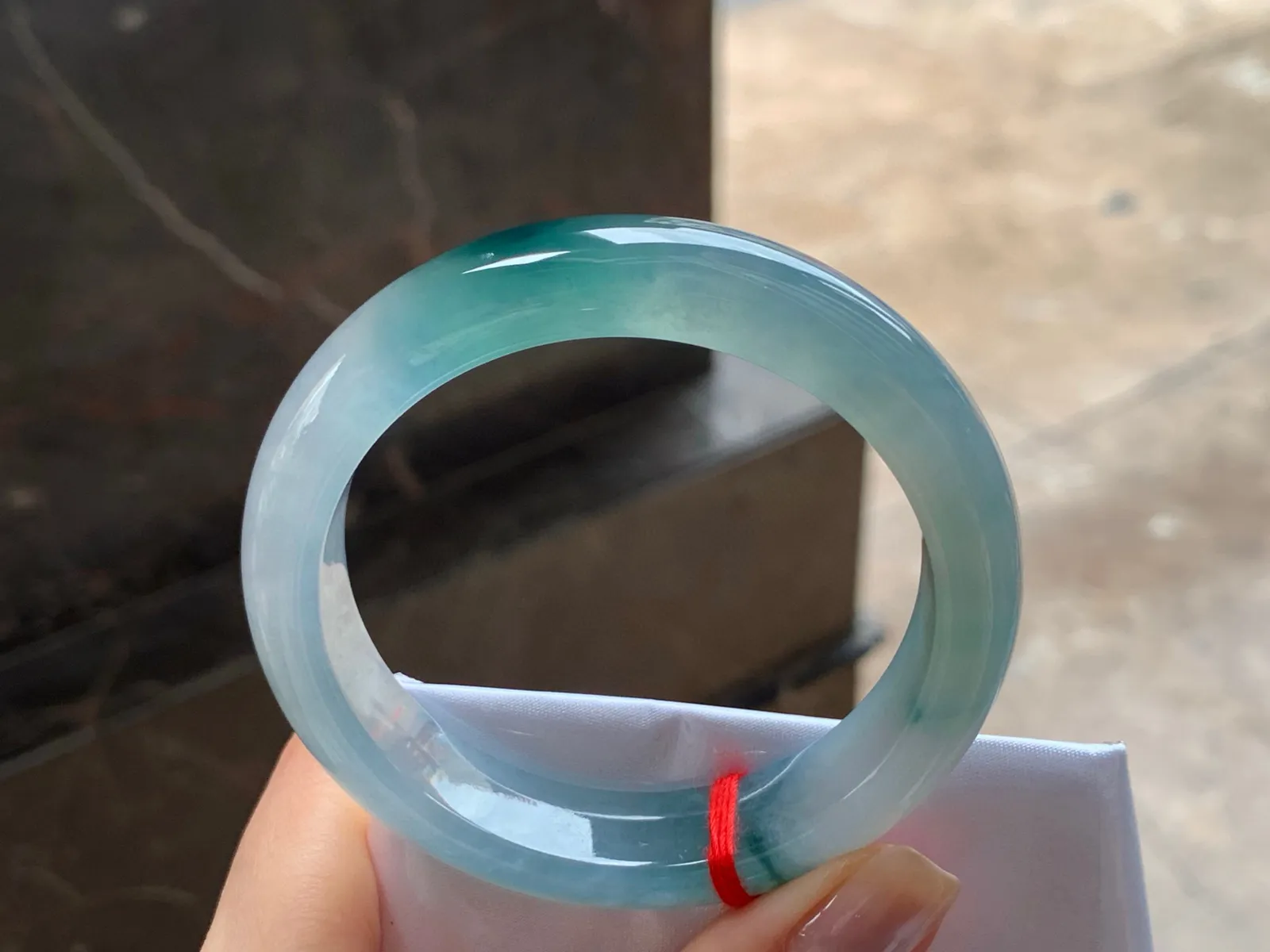 冰种手镯
种好53.8/13.2/8.5mm