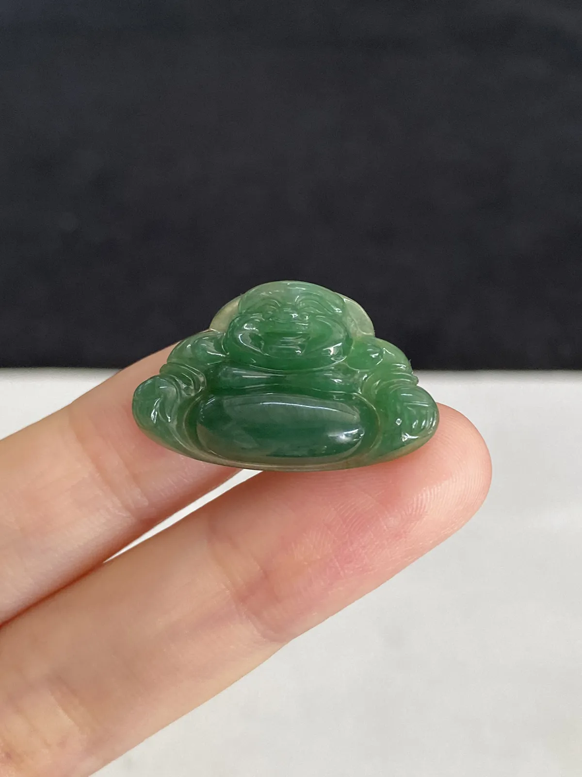 翡翠佛公裸石