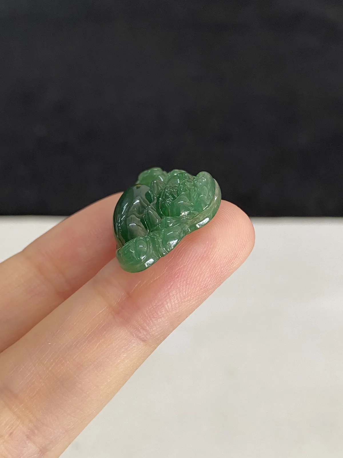翡翠佛公裸石