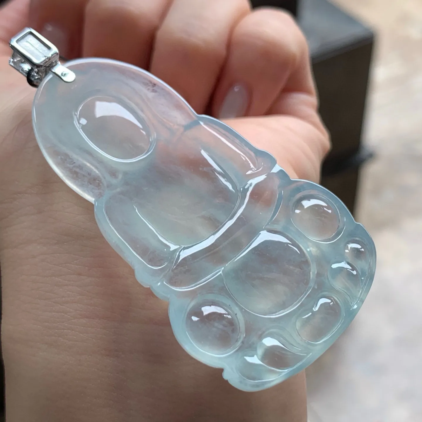 冰种观音
种好 金扣