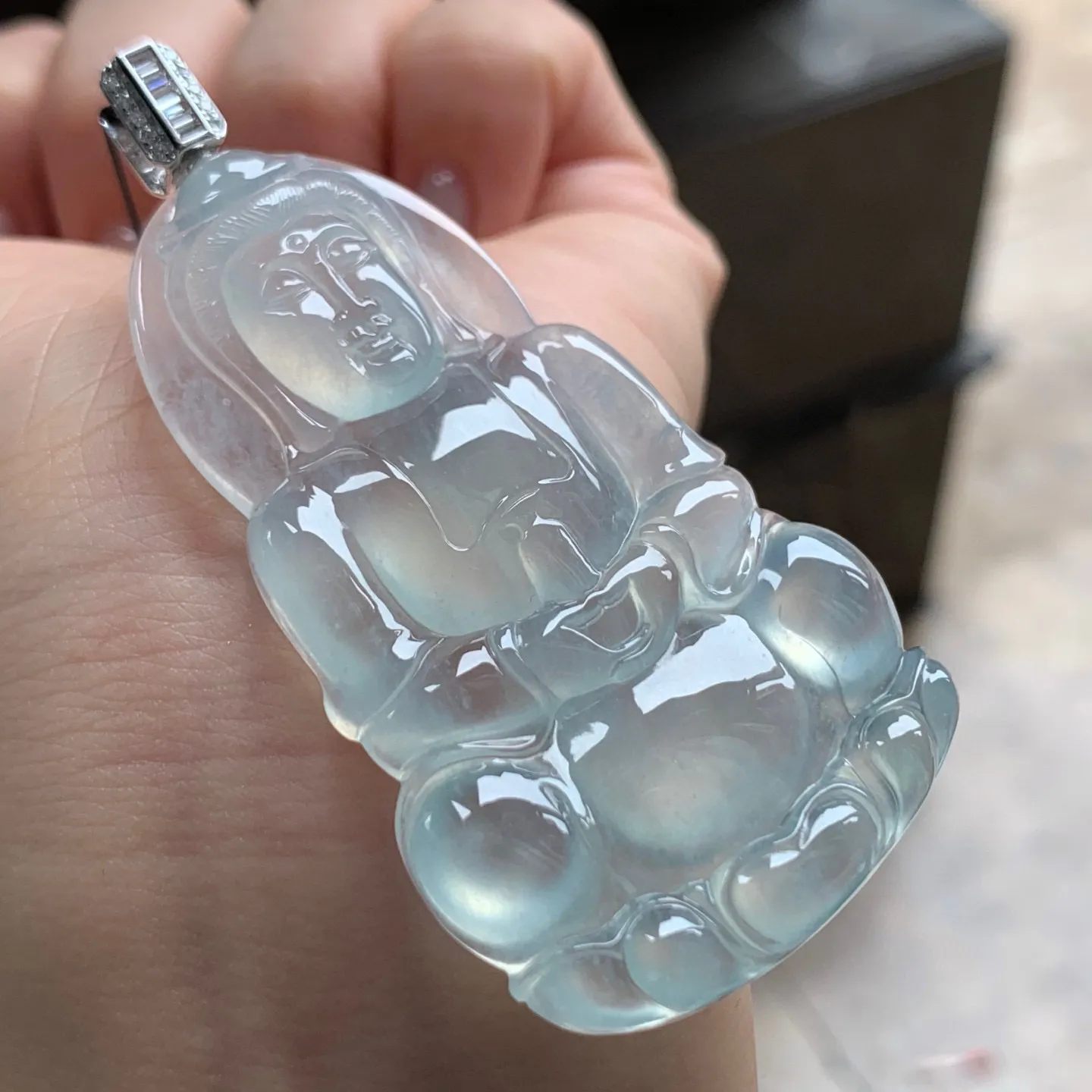冰种观音
种好 金扣