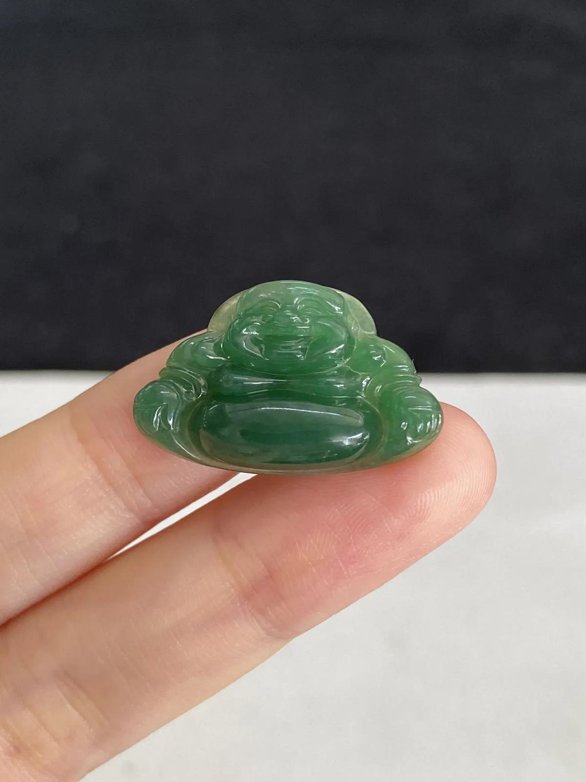 翡翠佛公裸石