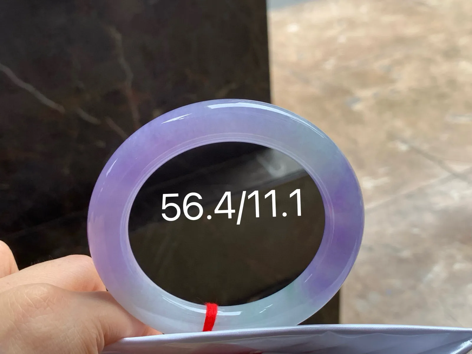 紫罗兰福镯
水润56.4/11.1mm