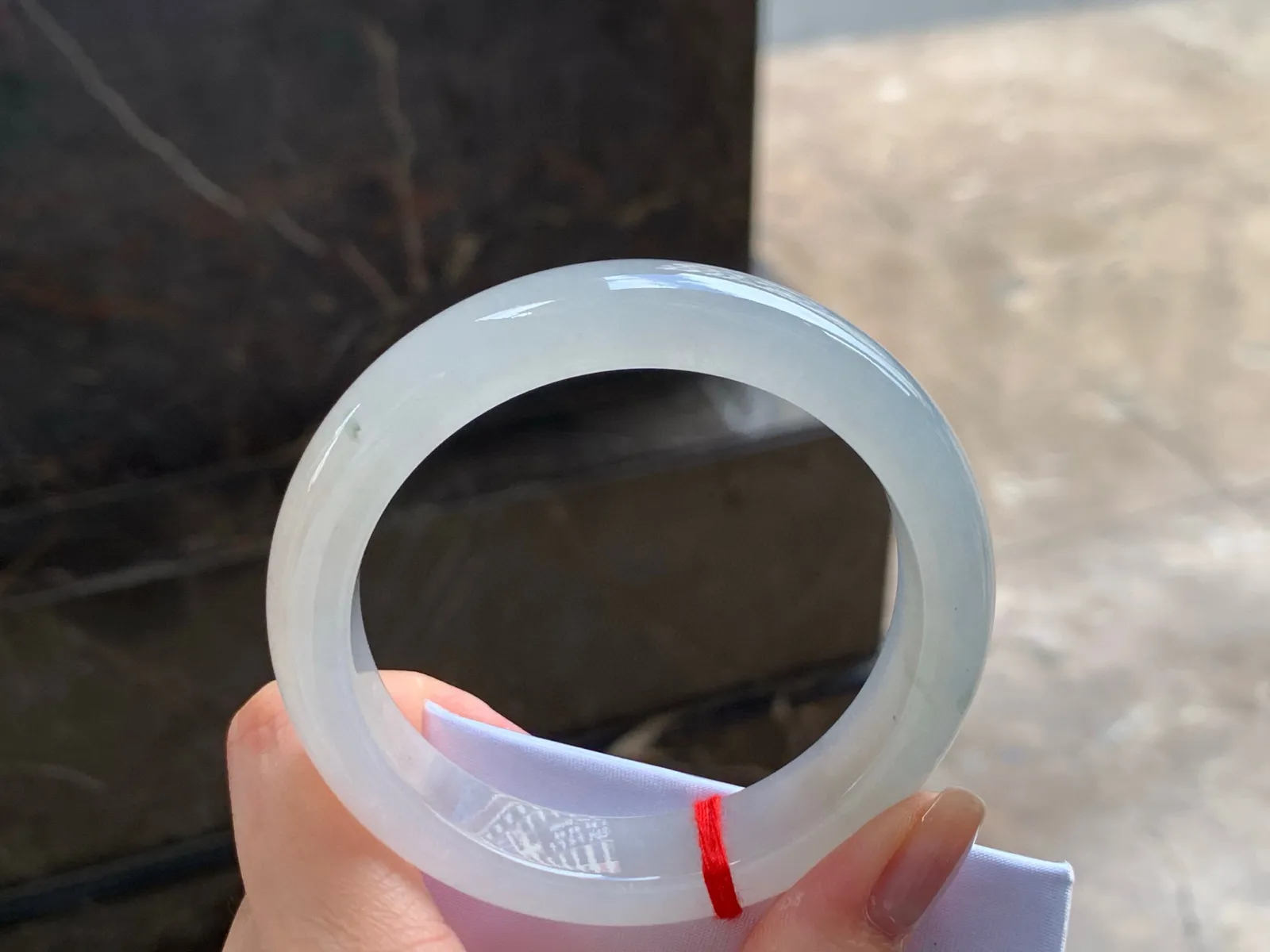 冰种手镯
种好水足 55.5/12.3/8.4mm