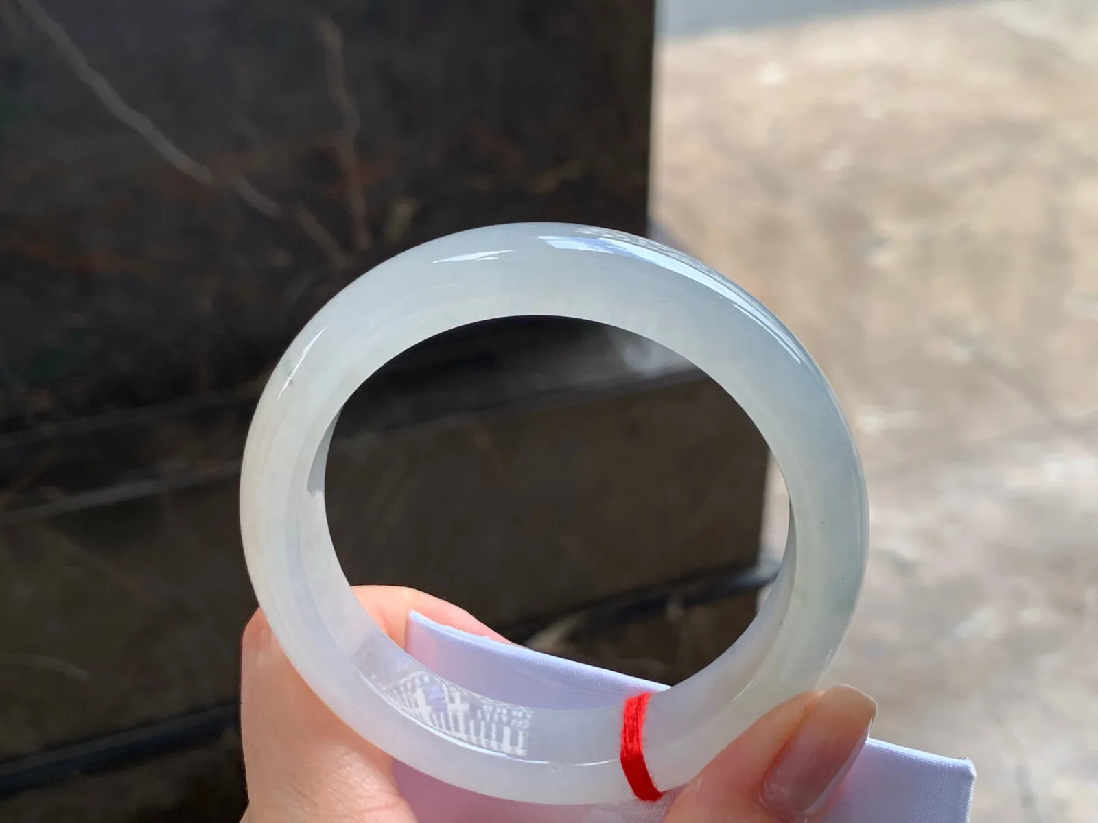 冰种手镯
种好水足 55.5/12.3/8.4mm