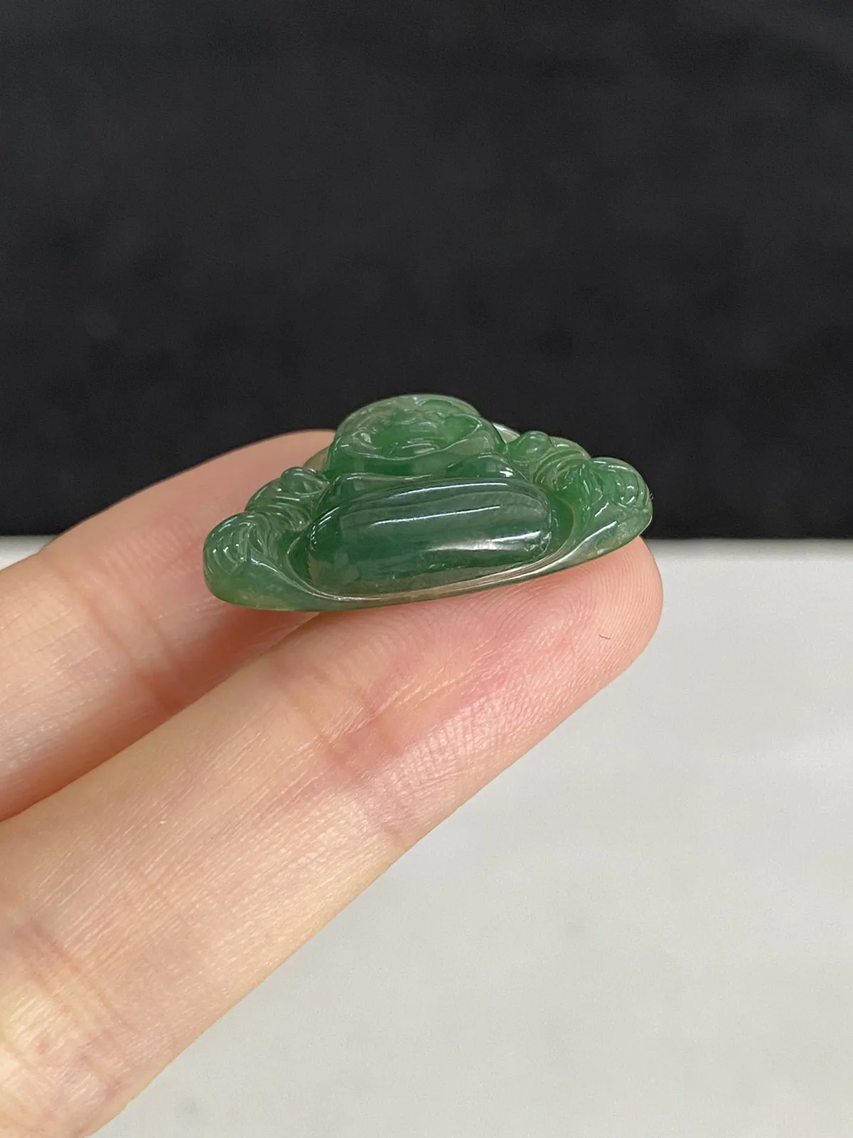 翡翠佛公裸石
