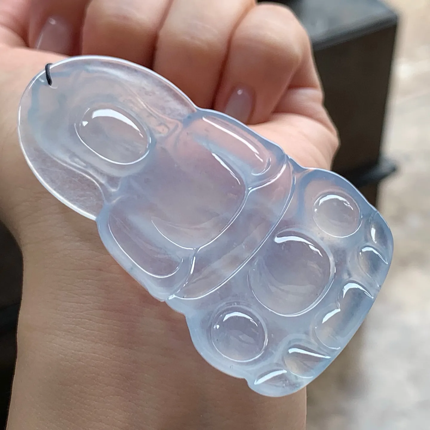 冰种淡春观音
种老水足 大气