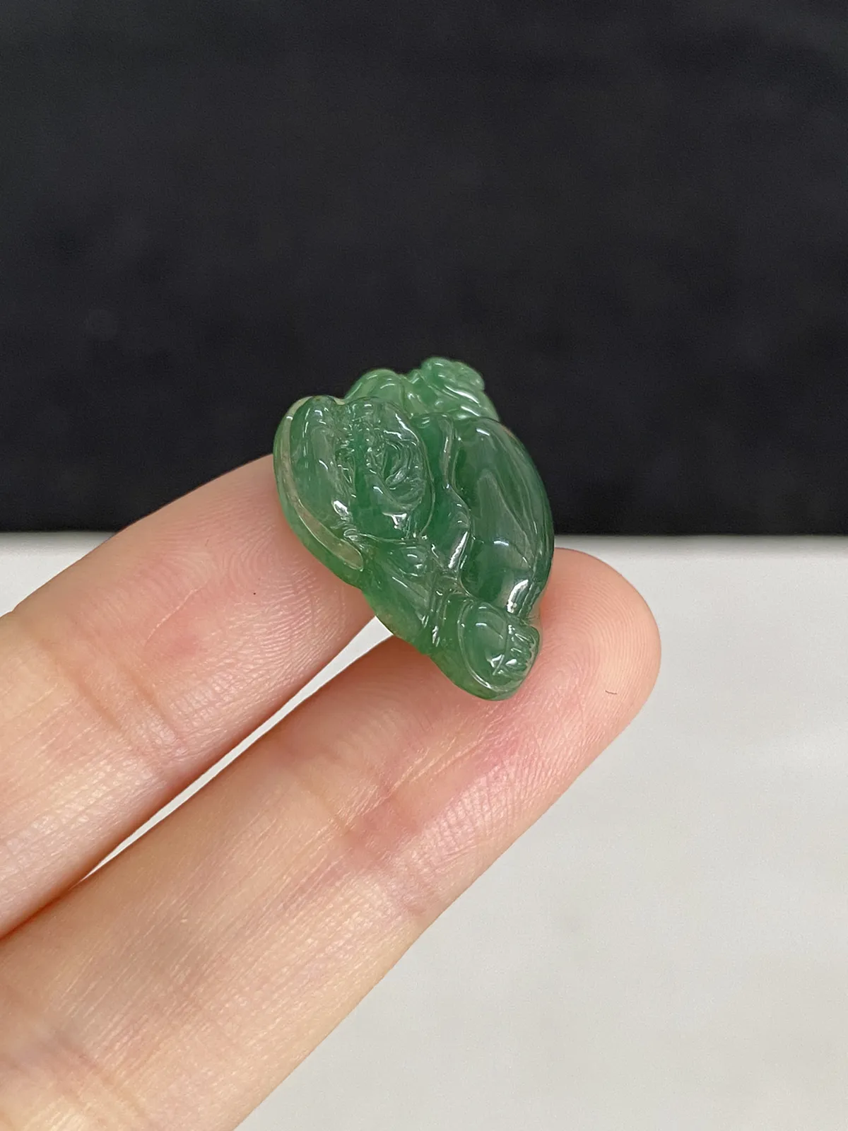 翡翠佛公裸石
