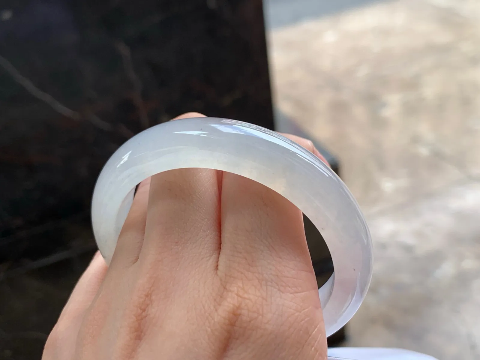 冰种手镯
种好水足 55.5/12.3/8.4mm