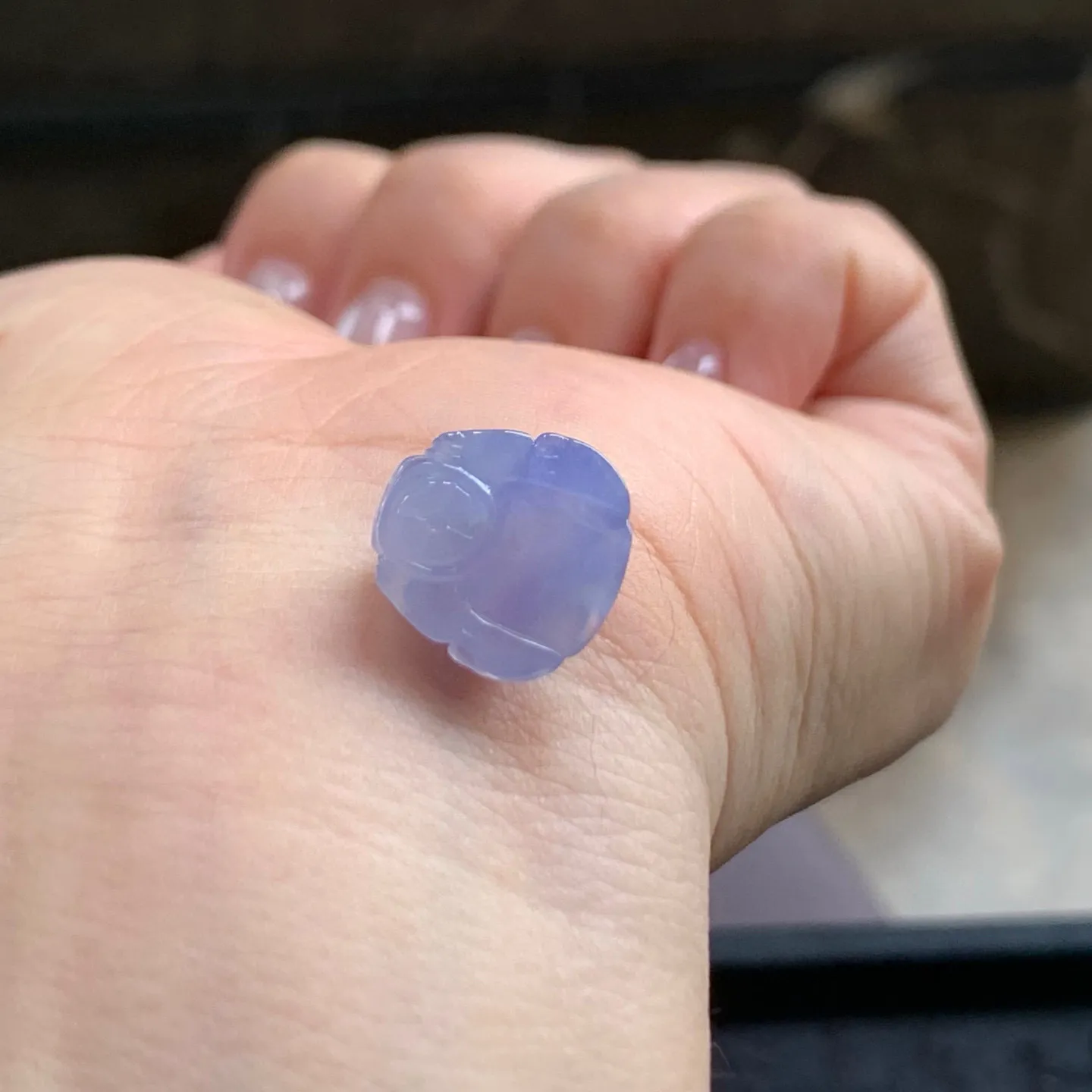 冰春色貔貅
水润