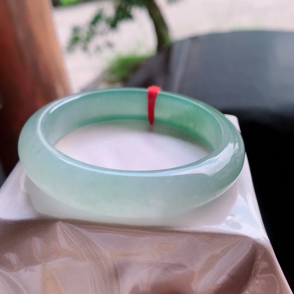 正圈高冰油绿 无瑕 尺寸:55.7/12.7/8.3 超值🥰🥰