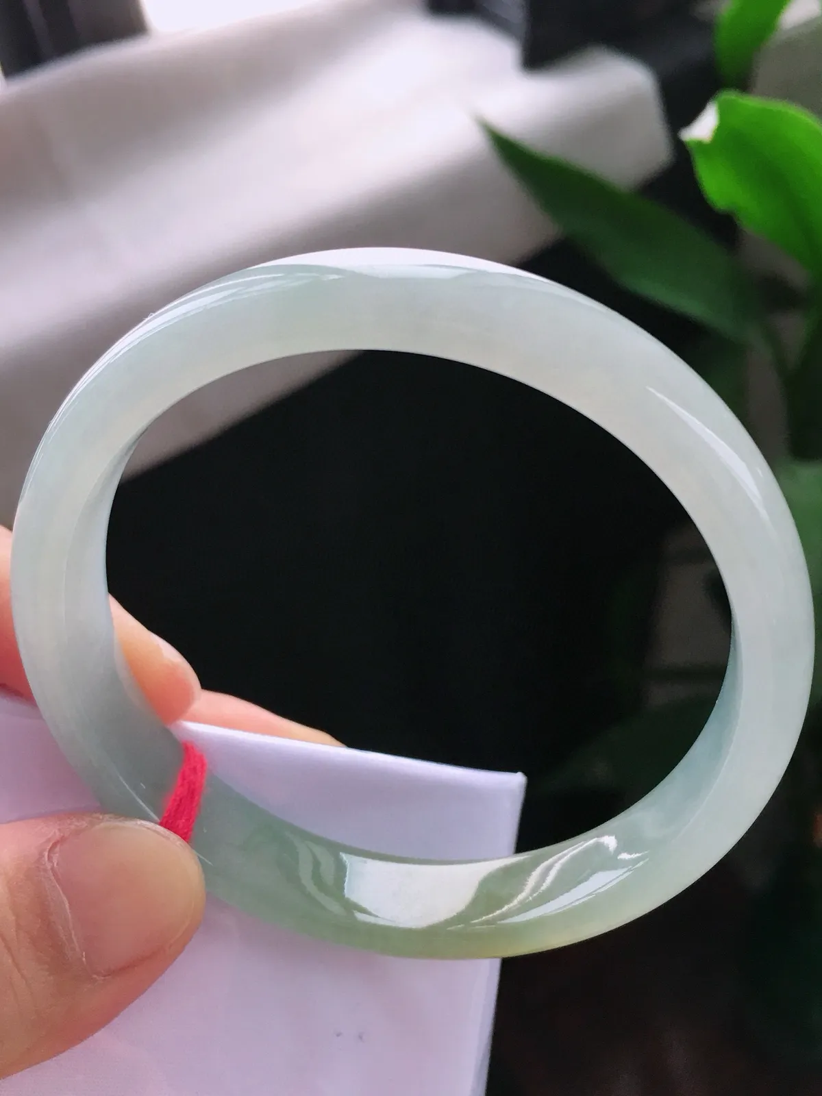 圈口59，正圈手镯，黄翡，玉质水润细腻，尺寸59-11.6-6.3mm